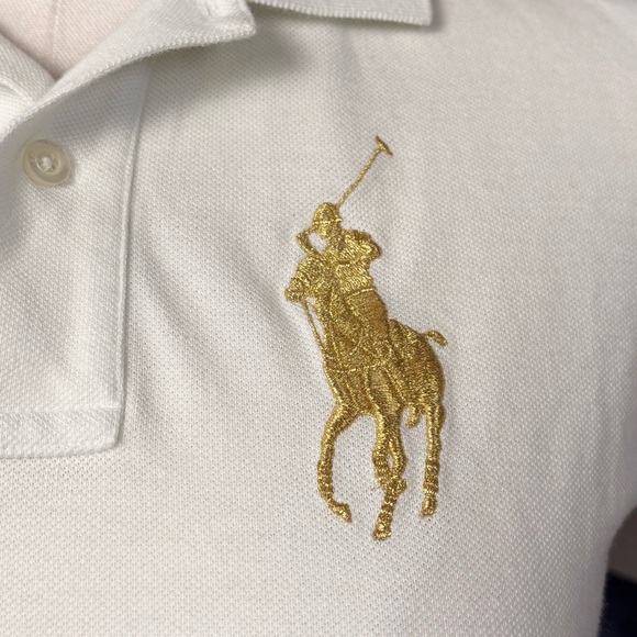Ralph Lauren The Skinny Polo White Polo Shirt - Picture 3 of 6